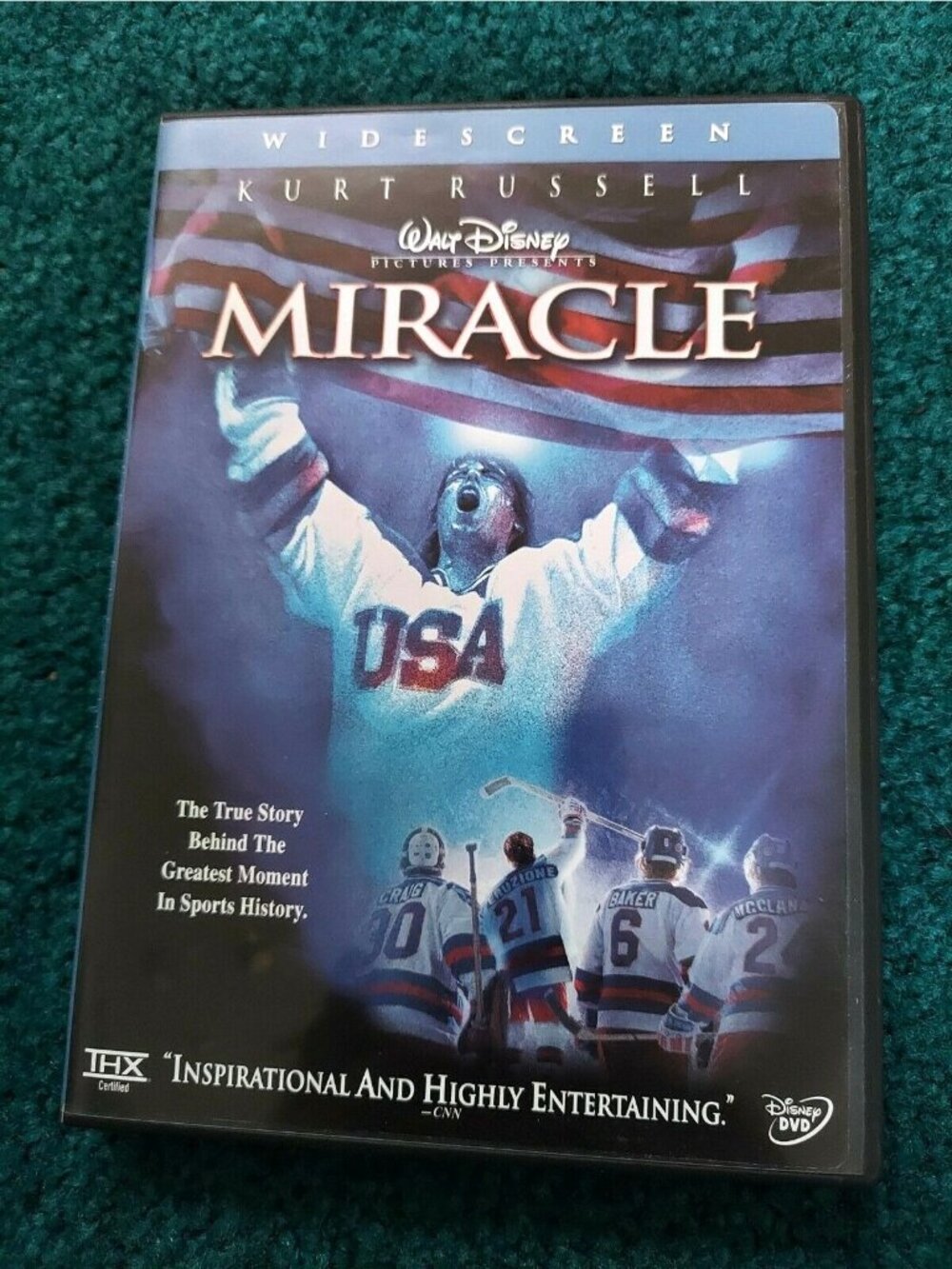 Miracle DVD (Widescreen Edition) Disney Drama Movie Starring Kurt Russell